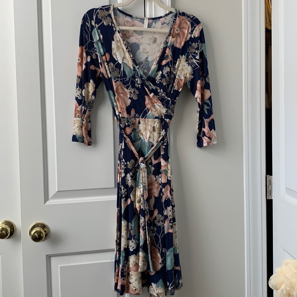EUC Pink Blush Maternity Dress